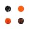 Halloween Pumpkins & Spiders Mixed 4-Piece Glitter Set by Recollections™